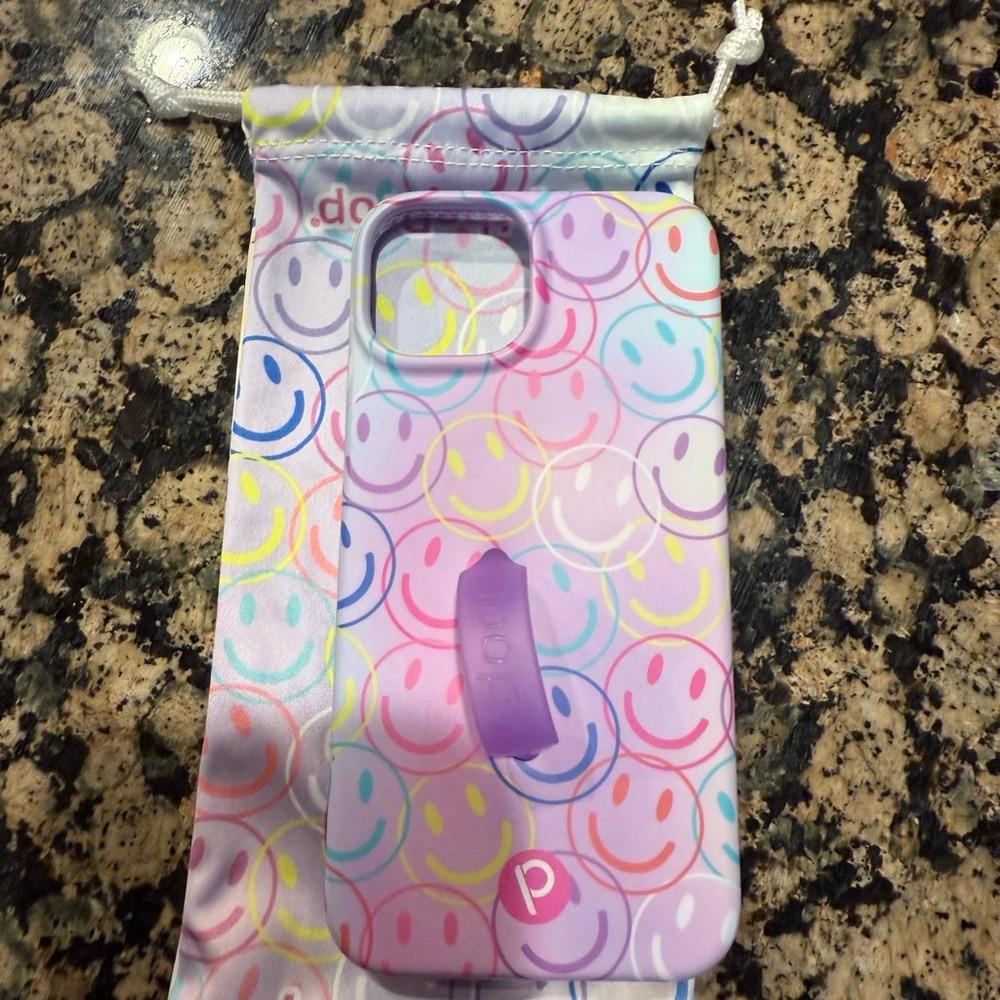 Colorful Smiley Face Phone Case